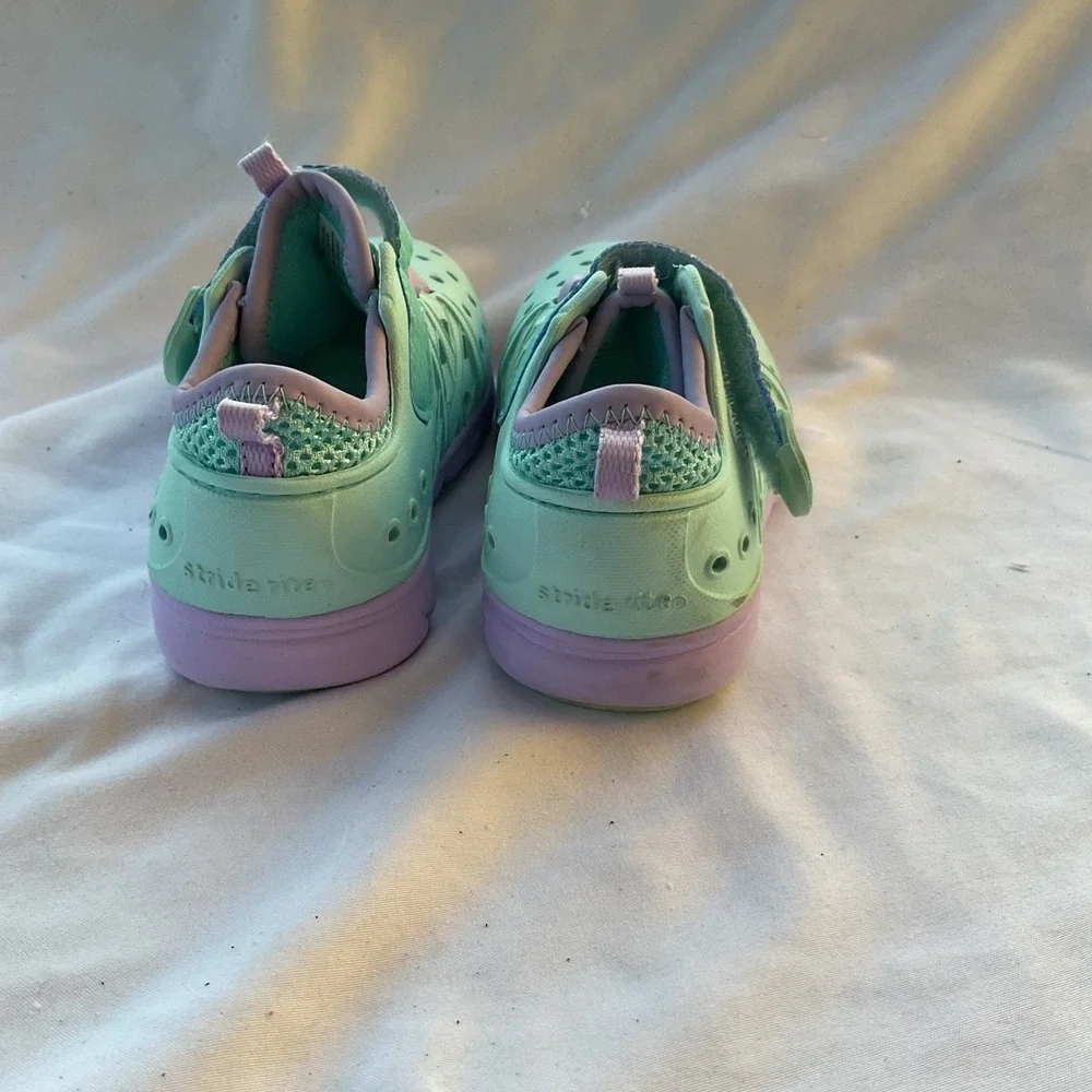 STRIDE RITE Made‎ 2 Play Phibian Sneaker Sandal Water Shoe Teal Purple Size 6